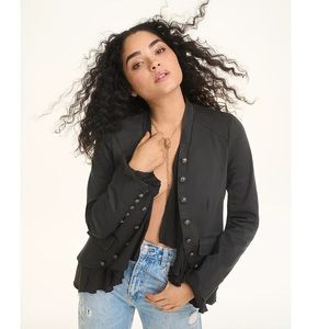 Free People Ruffles Romance Jacket